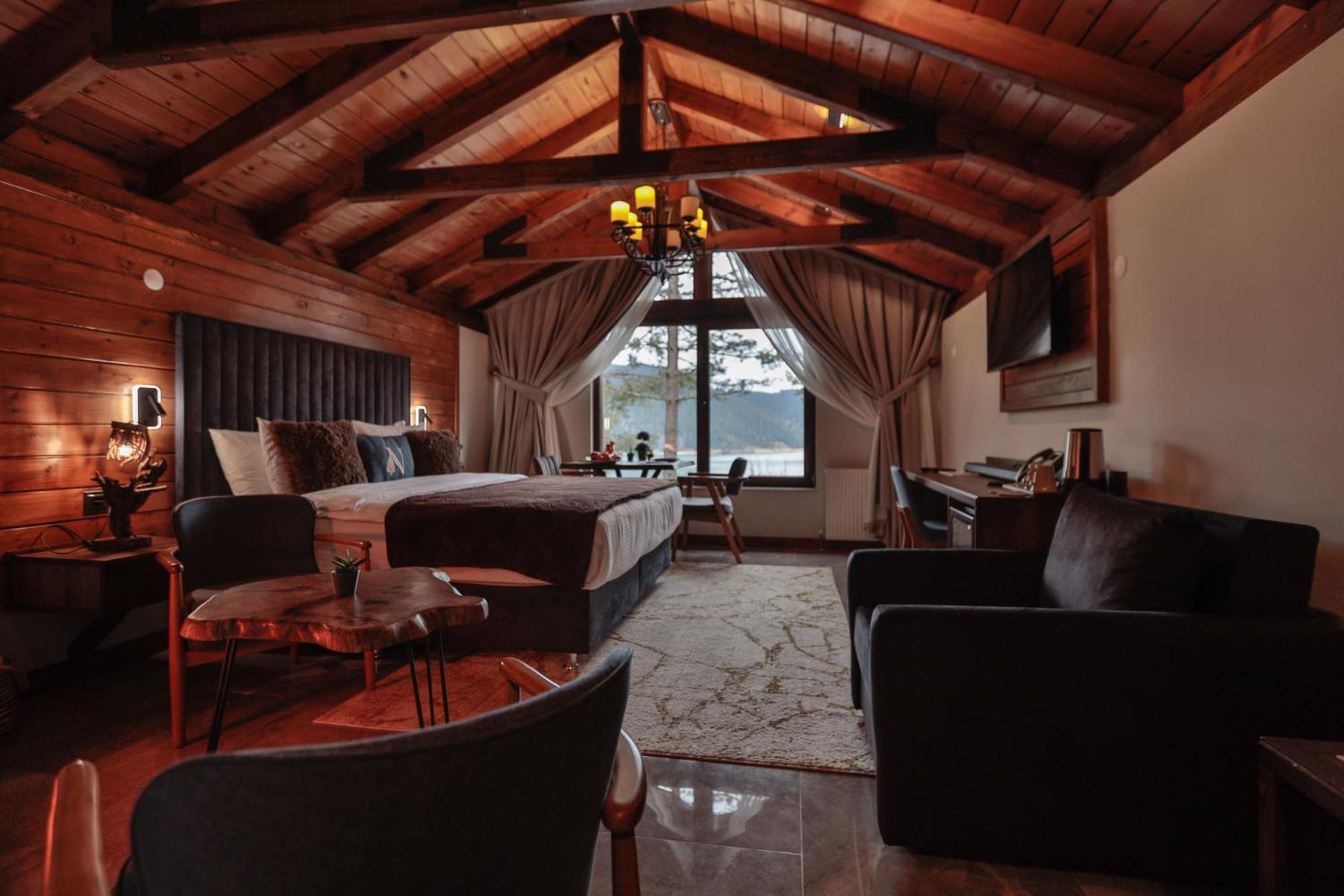 Abant Niz Villa โบลู ภายนอก รูปภาพ